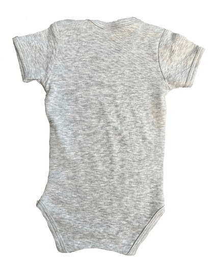 Bua Madl Babybody, HangOwear, hellgrau, Ois is isi Babybody HangOwear 