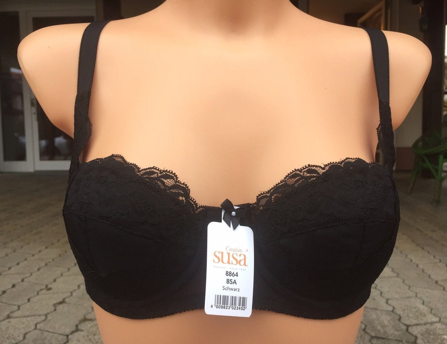 Dirndl BH, SUSA, schwarz, Push up, 8864 BH Susa 