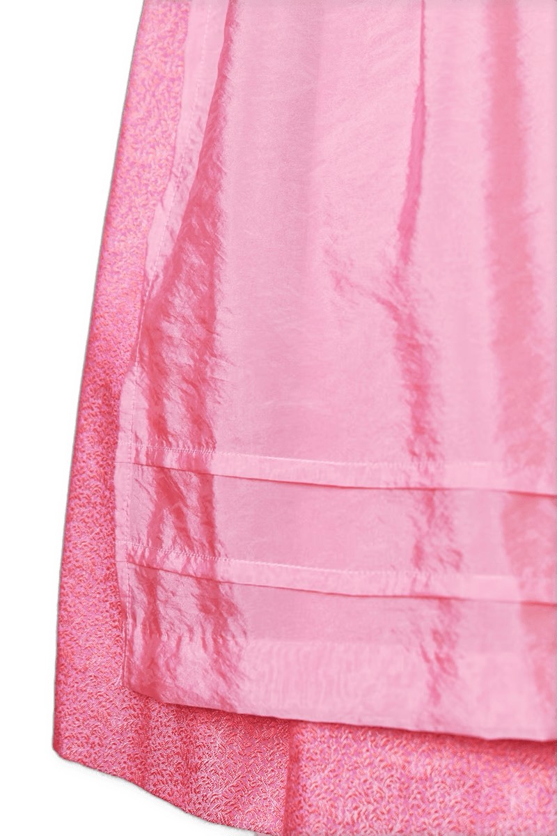 Dirndl Krüger Collections, Amandine, 70 cm, rot rosa Dirndl Krüger 