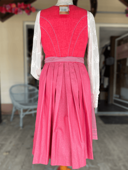 Dirndl Krüger Collections, Amandine, 70 cm, rot rosa Dirndl Krüger 