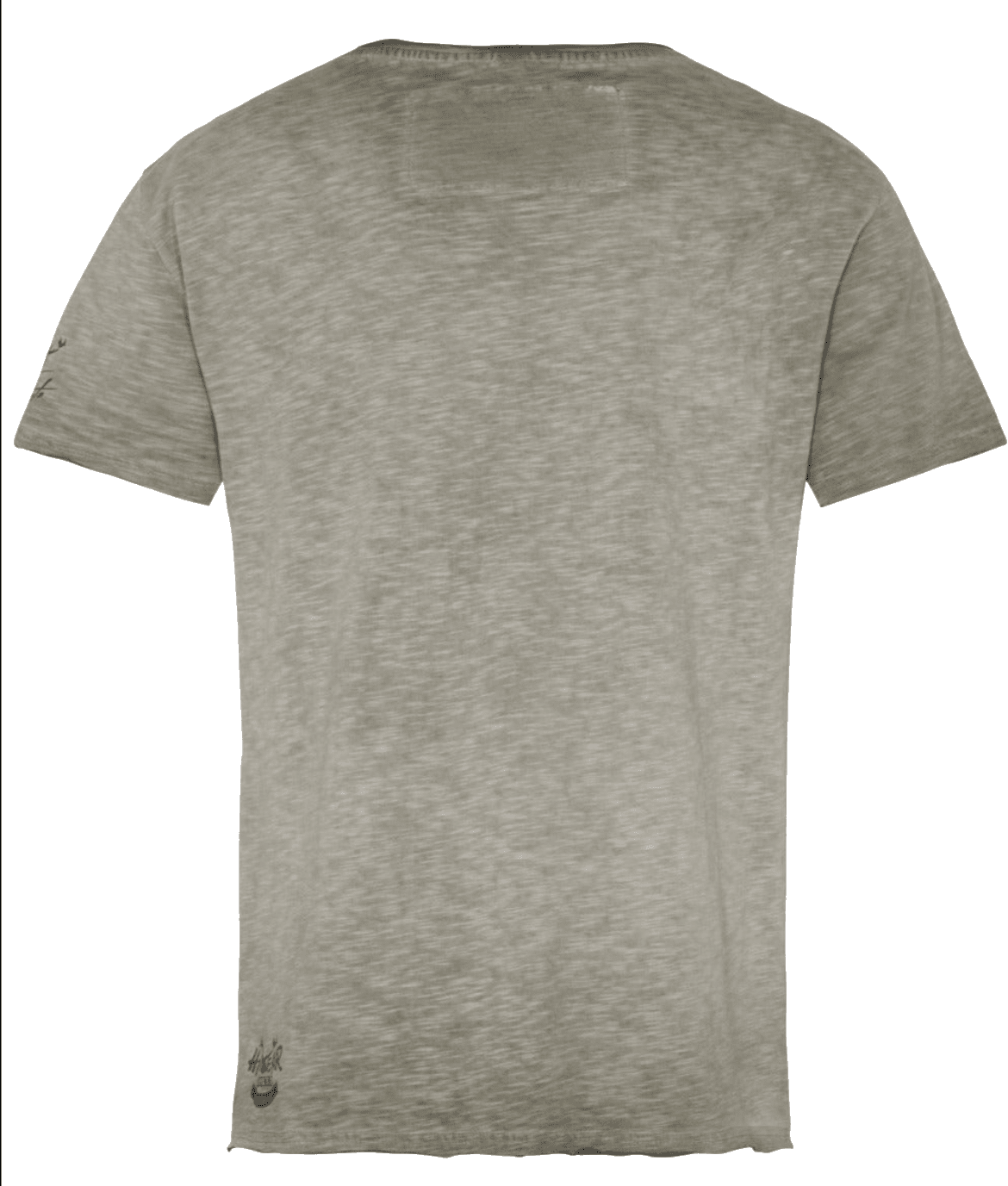 Herrenshirt, Trachten Shirt, HangOwear, Johann, Alpennarrisch, Oliv Herrenshirt HangOwear 