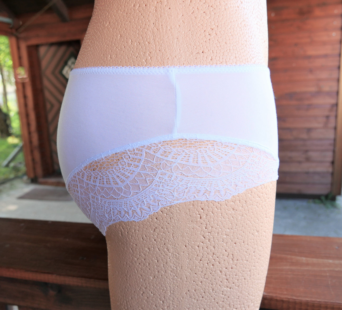 Hipster, Panty, Nina von C., weiß, Spitze Slip Nina von C. 