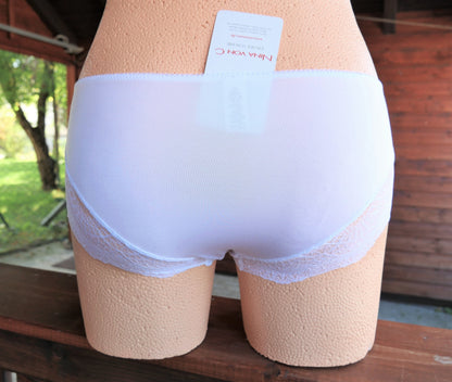 Hipster, Panty, Nina von C., weiß, Spitze Slip Nina von C. 