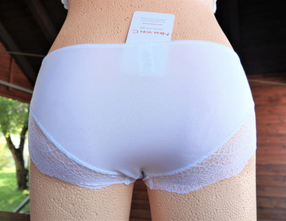 Hipster, Panty, Nina von C., weiß, Spitze Slip Nina von C. 