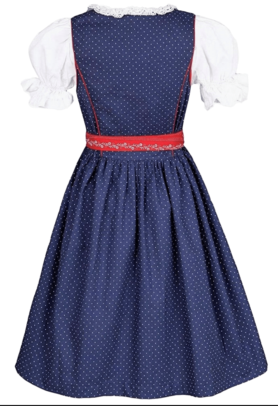 Kinderdirndl Madl, Isar Trachten blau, rot klassisch Kinderdirndl Isar Trachten 