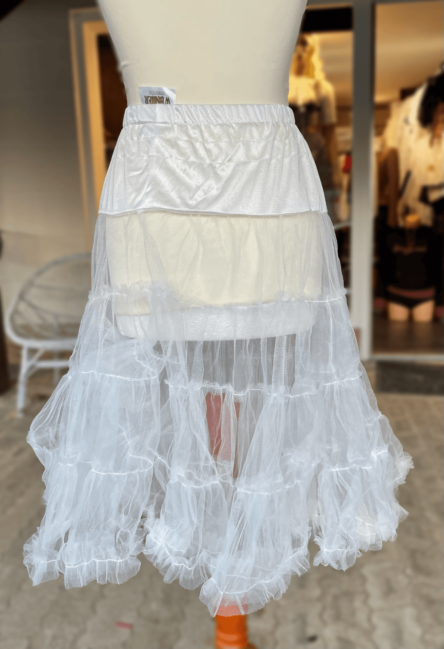 Petticoat, Unterrock weiß, 70 cm, Wenger Austria Unterrock Wenger 
