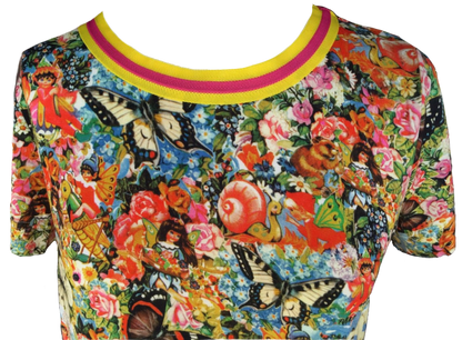 Trachten T-Shirt, Bluse, von&zu Basset, Picnic, Bunt, floral Shirt von&zu Basset 